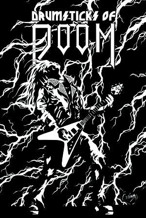Drumsticks Of Doom Band On The Silver Mountain #3 CVR B (OF 3) CVR B INC 1:5 JONATHAN GRIMM cover