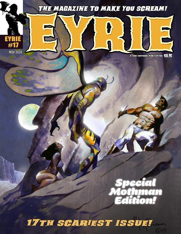 Eyrie Magazine #17 cover by Mike Hoffman