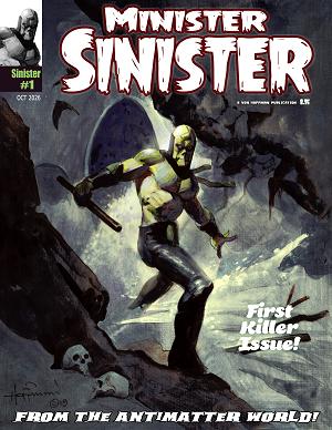 Minister Sinister Magazine #1 cover