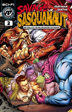 Savage Sasquanaut #2 CVR A CRAIG BABIAR cover