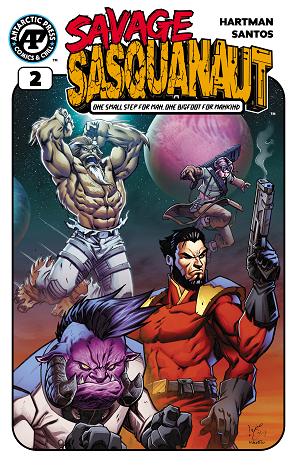 Savage Sasquanaut #2 CVR B CVR B CHAHINE LADJOUZE cover
