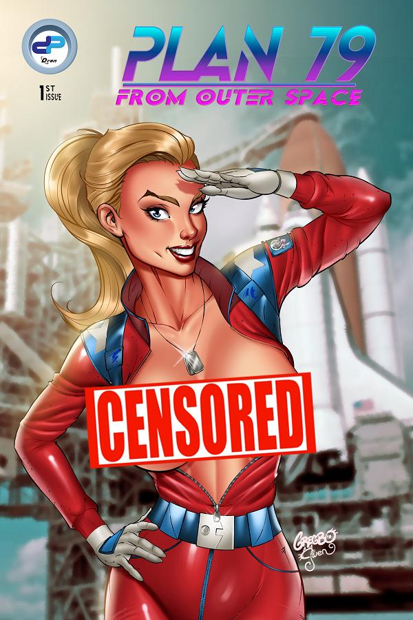 Plan 79 From Outer Space #1 variant cover by Gregbo