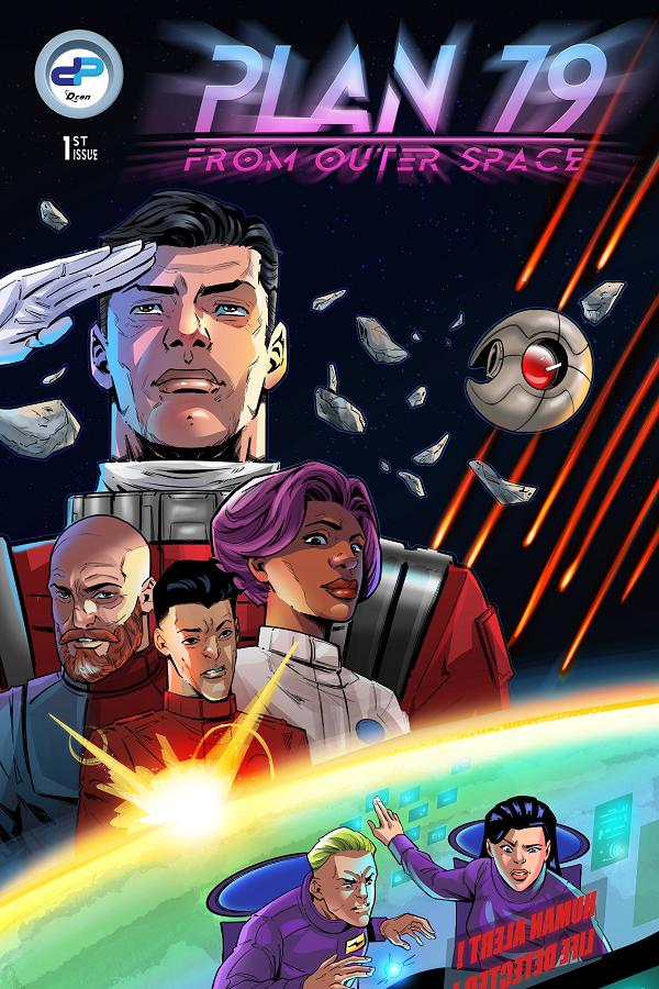 Plan 79 From Outer Space #1 cover by Javier Ortiz