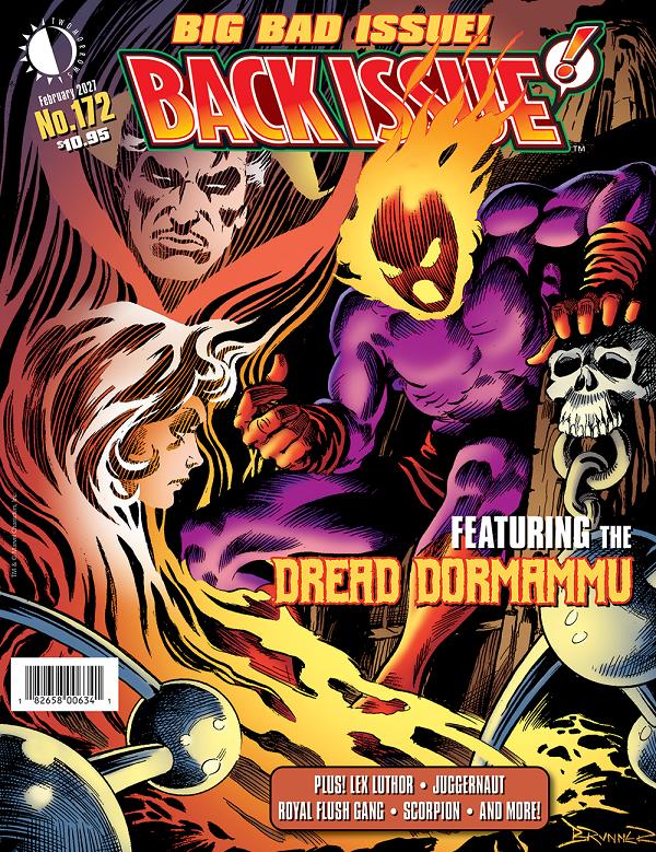 Back Issue #172 cover by Frank Brunner