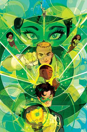 Green Lantern Corps #23 CVR B CVR B NICOLETTA BALDARI CARD STOCK cover