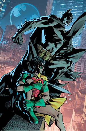 Batman & Robin Year One Dynamic Duos #5 CVR C (OF 12) CVR C BRYAN HITCH CARD STOCK cover