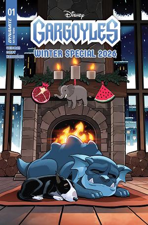 Gargoyles Winter Special 2026 #1 CVR A STEPHEN BYRNE cover