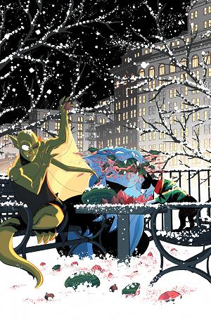 Gargoyles Winter Special 2026 #1 CVR H (ONE SHOT) CVR H INC 1:15 GEORGE KAMBADAIS VIRGIN cover