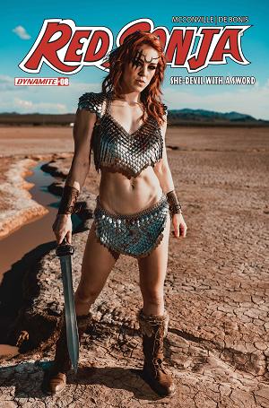 Red Sonja She Devil With A Sword #8 CVR E CVR E COSPLAY MOLLY STEWART cover