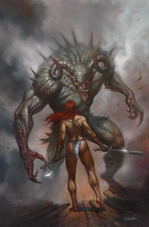 Red Sonja She Devil With A Sword #8 CVR J CVR J INC 1:15 LUCIO PARRILLO VIRGIN cover