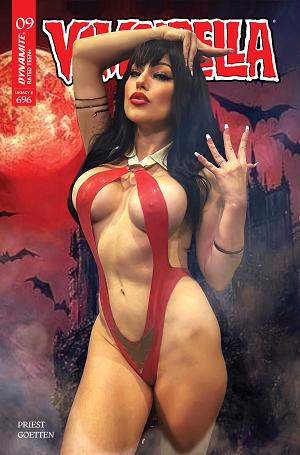 Vampirella (2026) #9 CVR E CVR E COSPLAY RACHEL HOLLON cover
