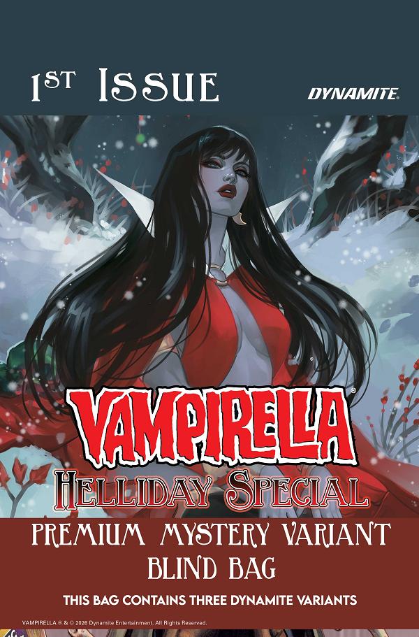 Vampirella Helliday Special 2026 #1 variant cover by Blind Bag