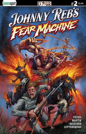 Johnny Rebs Fear Machine #2 CVR A TOBY WILLSMER cover