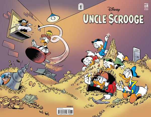 Uncle Scrooge Legacy #468 variant cover by Daan Jippes