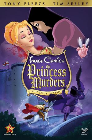 Princess Murders #1 CVR D CVR D TIM SEELEY & ALLEN PASSALAQUA SLEEPING BEAUTY ANIMATION HOMAGE cover