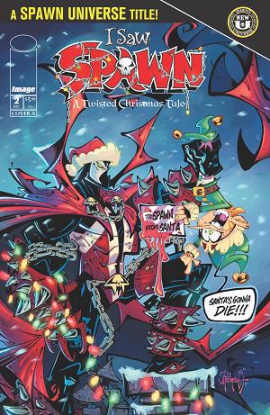 I Saw Spawn A Twisted Christmas Tale #2 CVR A ROB SKETCHCRAFT DUENAS cover