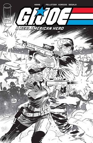 G.I. Joe: A Real American Hero #335 CVR B CVR B LEE WEEKS B&W cover