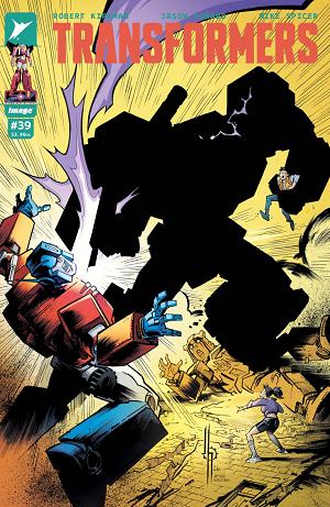 Transformers #39 CVR A JASON HOWARD cover