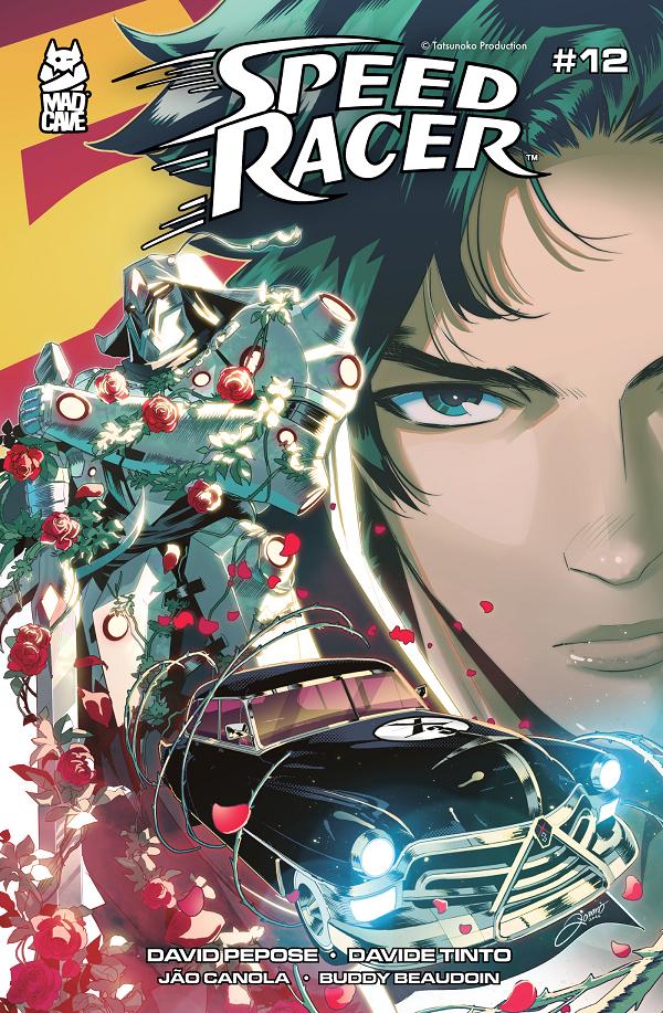 Speed Racer #12 cover by Alessio Zonno