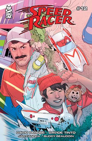 Speed Racer #12 CVR B CVR B RACHAEL STOTT cover