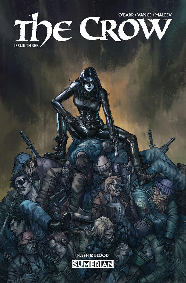 Crow Flesh And Blood #3 variant cover by Alan Quah
