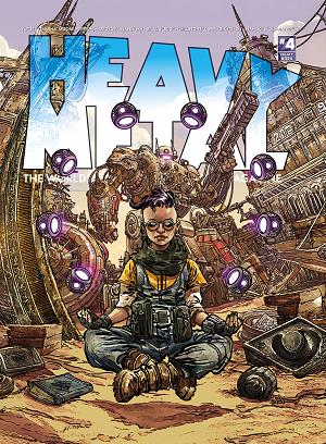 Heavy Metal Magazine HC #4 cover