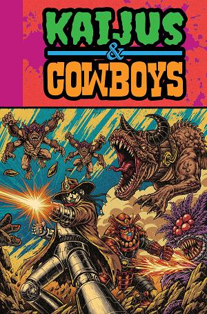 Kaijus And Cowboys #3 CVR B (OF 12) CVR B FERXPAIN EC COMICS cover