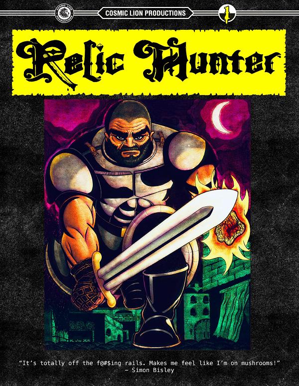 Relic Hunter #1 cover by Adam Lemnah