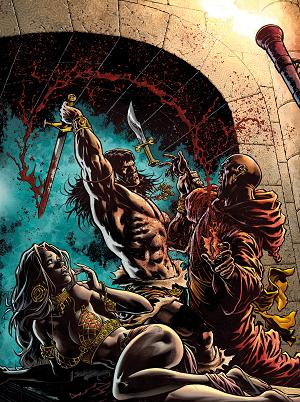 Savage Sword Of Conan Reforged #8 CVR C CVR C IAN CHURCHILL VIRGIN CARDSTOCK cover