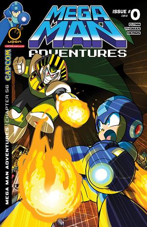 Mega Man Adventures #0 CVR B (ONE SHOT) CVR B BEN BATES cover