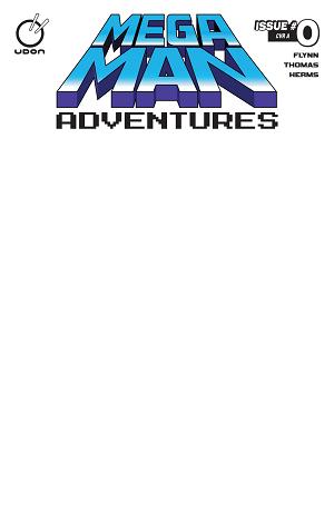 Mega Man Adventures #0 CVR D (ONE SHOT) CVR D BLANK SKETCH cover