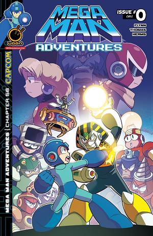 Mega Man Adventures #0 CVR E (ONE SHOT) CVR E INC 1:5 JAMAL PEPPERS cover