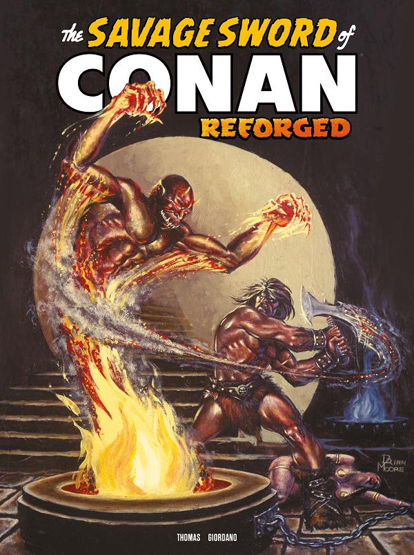 Savage Sword Of Conan Reforged #8 variant cover by Brian Moore