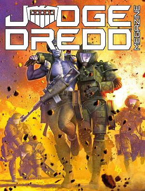 Judge Dredd Megazine #498 cover