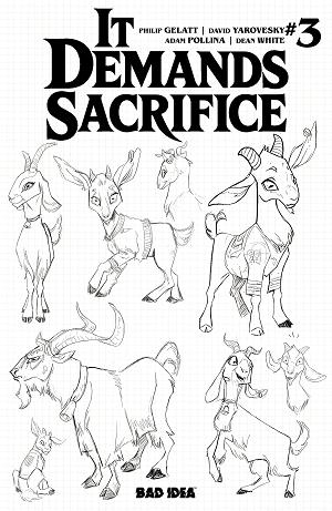 It Demands Sacrifice #3 CVR C (OF 4) CVR C ADAM POLLINA DESIGN cover