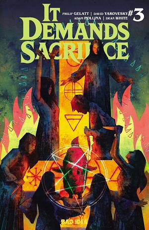 It Demands Sacrifice #3 CVR B (OF 4) CVR B RYAN QUACKENBUSH cover