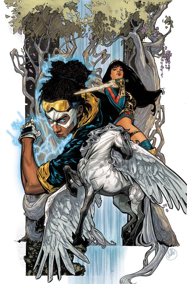 New Titans #42 variant cover by Joelle Jones