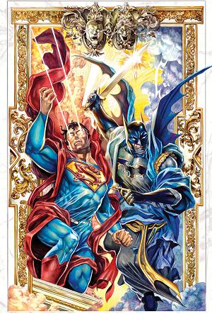 Batman & Superman: World's Finest #58 CVR B CVR B MARIO FOX FOCCILLO CARD STOCK cover