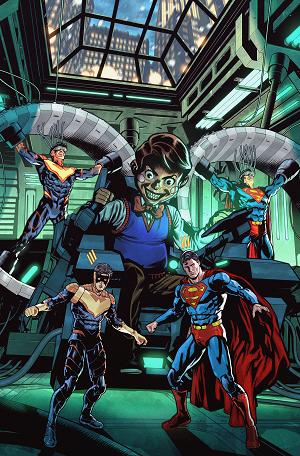 Superman Unlimited #20 CVR A LUCAS MEYER cover