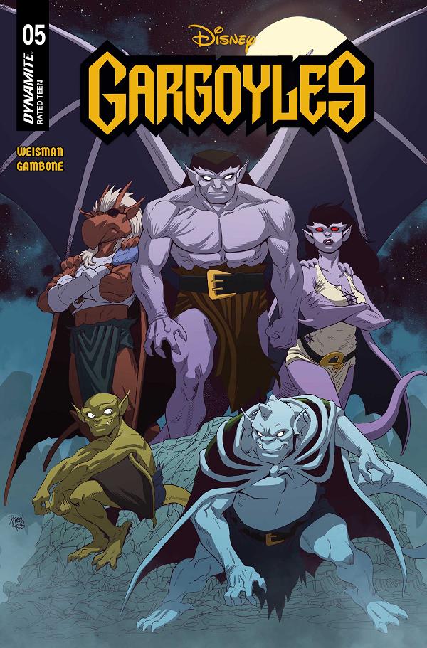 Gargoyles (2026) #5 variant cover by Drew Moss