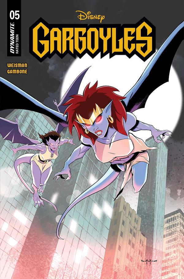 Gargoyles (2026) #5 variant cover by Pasquale Qualano