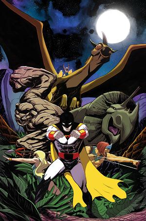 Space Ghost Vs The Herculoids #4 CVR I CVR I INC 1:20 JOSEPH MICHAEL LINSNER VIRGIN cover