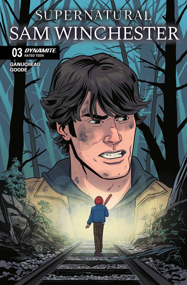 Supernatural Sam Winchester #3 variant cover by Kendall Goode