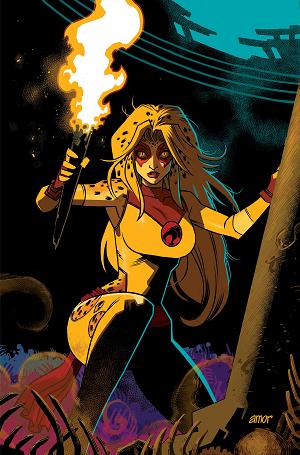 Thundercats Cheetara #4 CVR I CVR I INC 1:20 JOHN AMOR VIRGIN cover
