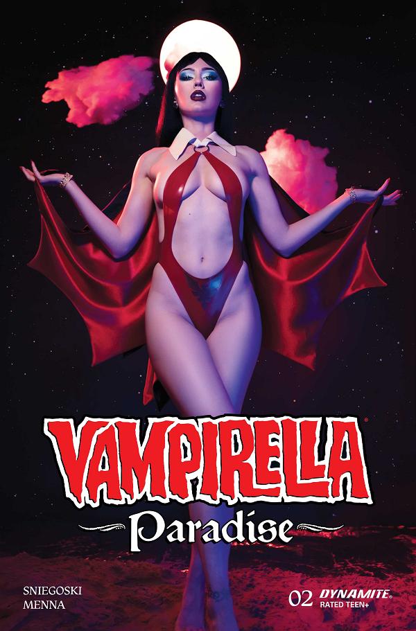 Vampirella Paradise #2 variant cover by Cosplay Lauren DeLorean
