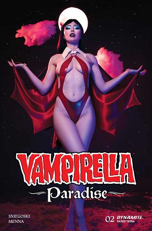 Vampirella Paradise #2 CVR D CVR D COSPLAY LAUREN DELOREAN cover