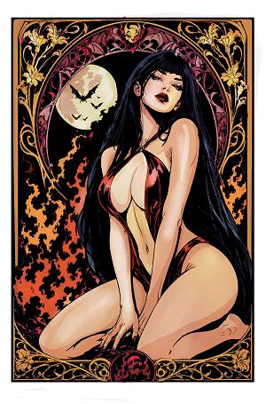 Vampirella Paradise #2 CVR H CVR H INC 1:15 JOSEPHINE TOMARCHIO VIRGIN cover