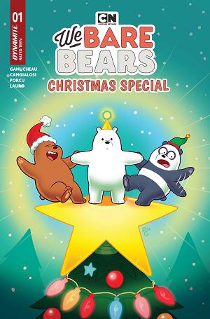 We Bare Bears Christmas Special #1 CVR A PAULINA GANUCHEAU cover