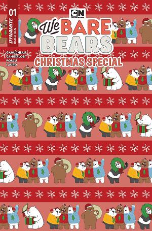 We Bare Bears Christmas Special #1 CVR C (ONE SHOT) CVR C WRAPPING PAPER cover