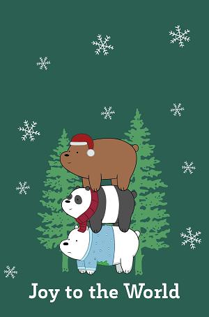 We Bare Bears Christmas Special #1 CVR I (ONE SHOT) CVR I INC 1:15 GREETING CARD VIRGIN cover